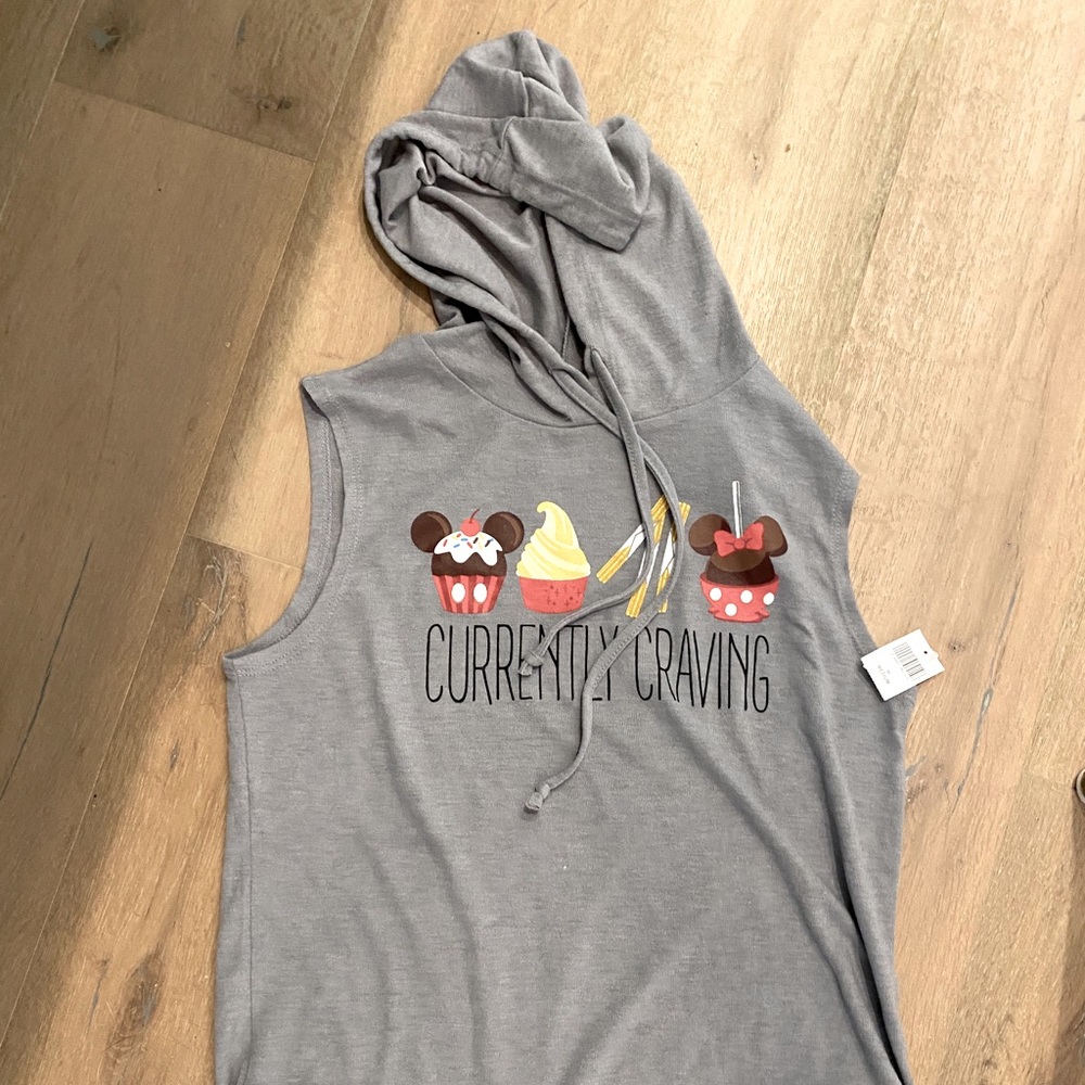 Disney Parks Food Icons Hooded Tank